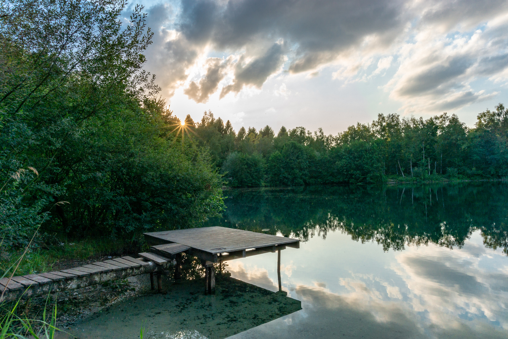 Venekotensee Sonnenuntergang