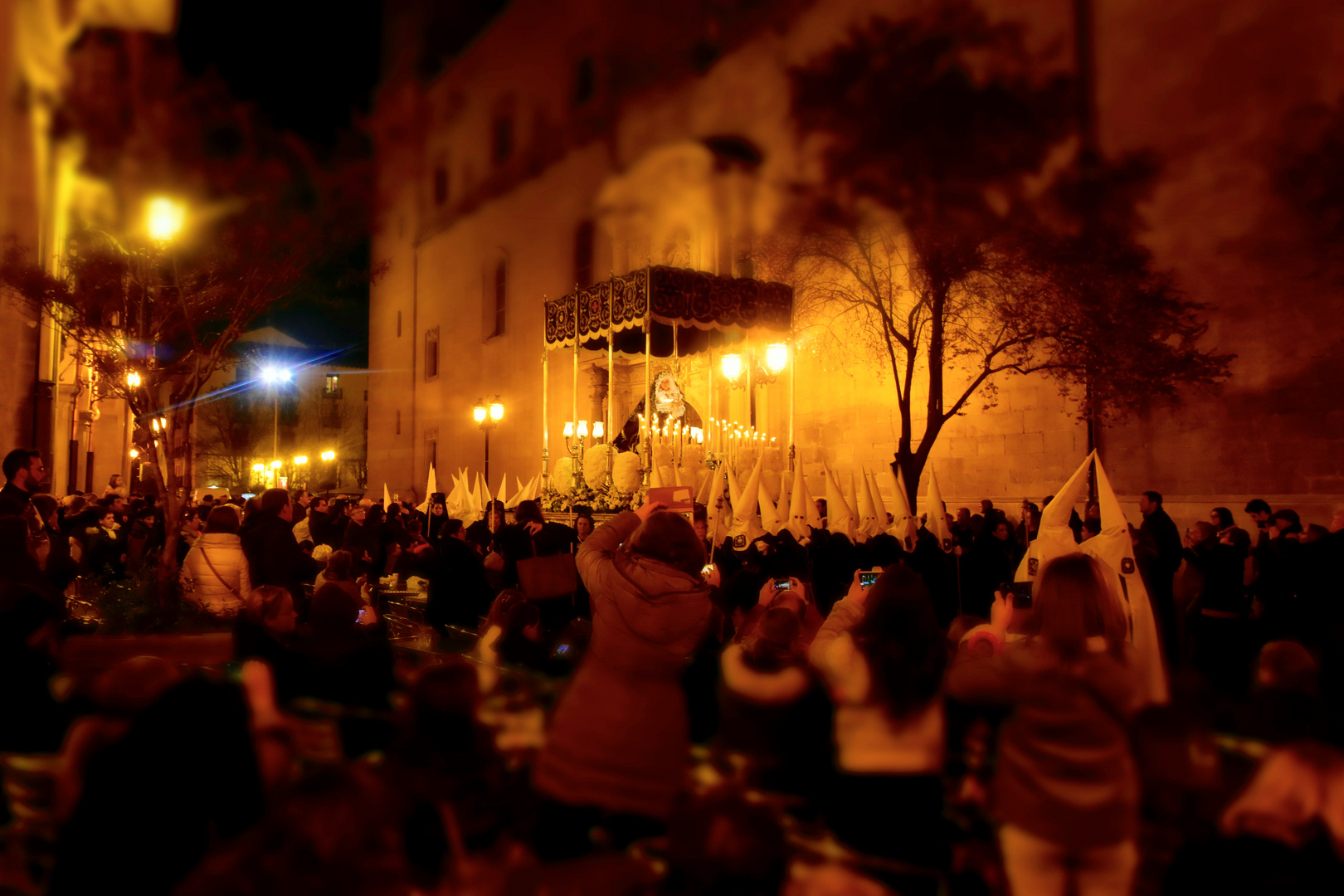 veneración a la Virgen