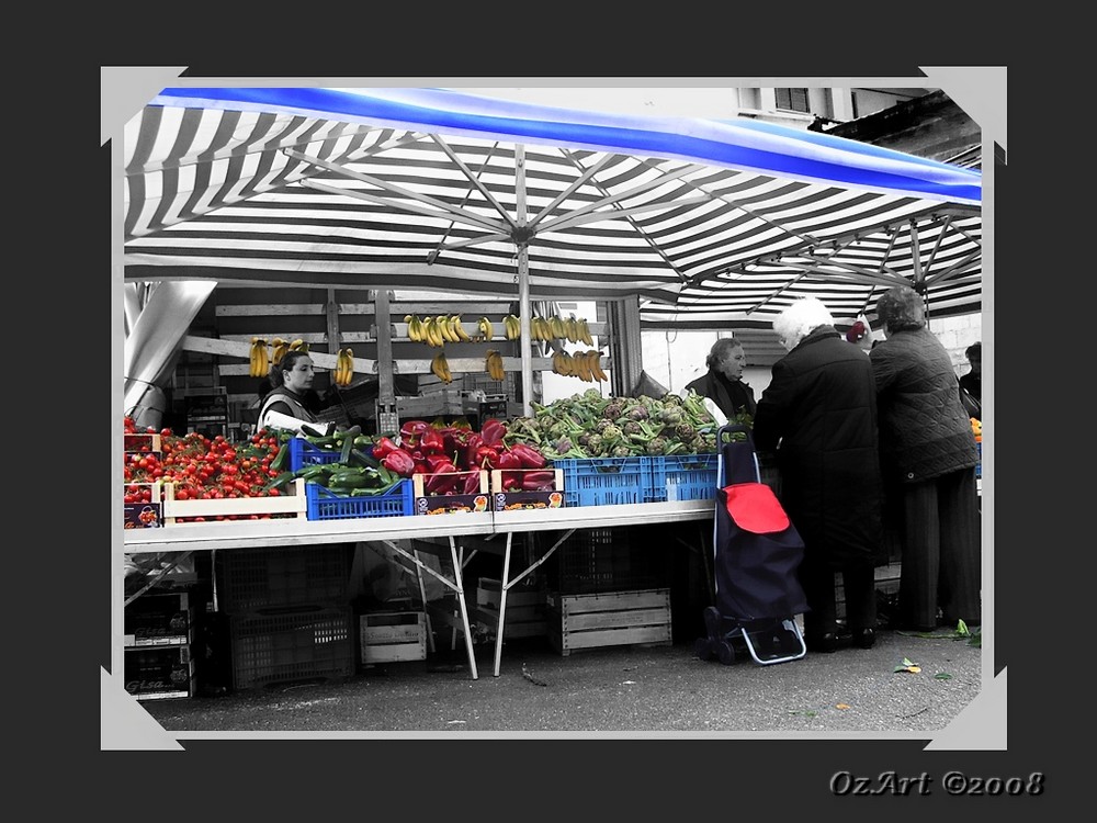 " Venerdì - il mercato della frutta e verdura "
