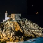 Venere, Portovenere, Luna rossa e il suo riflesso