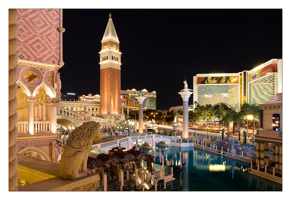 Venetian Las Vegas Night View