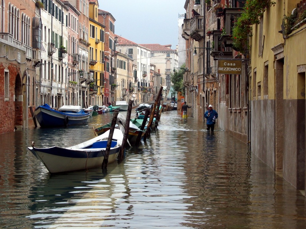 Venezia, acqua alta