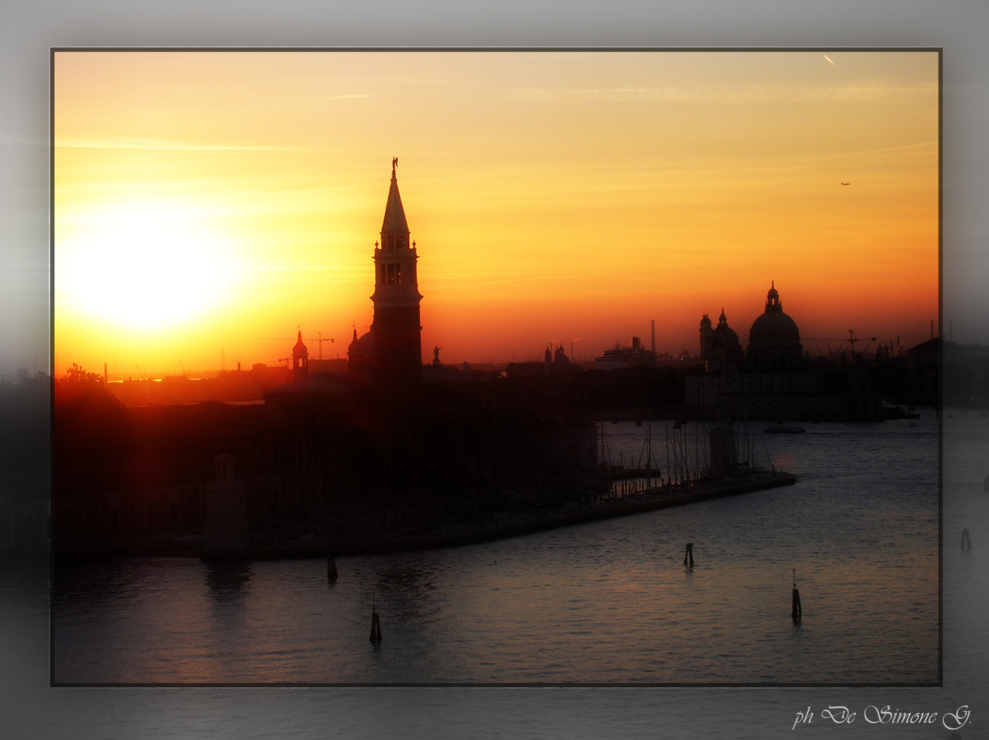 Venezia al tramonto