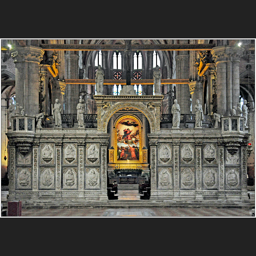 Venezia | Basilica dei Frari, Chorschranke