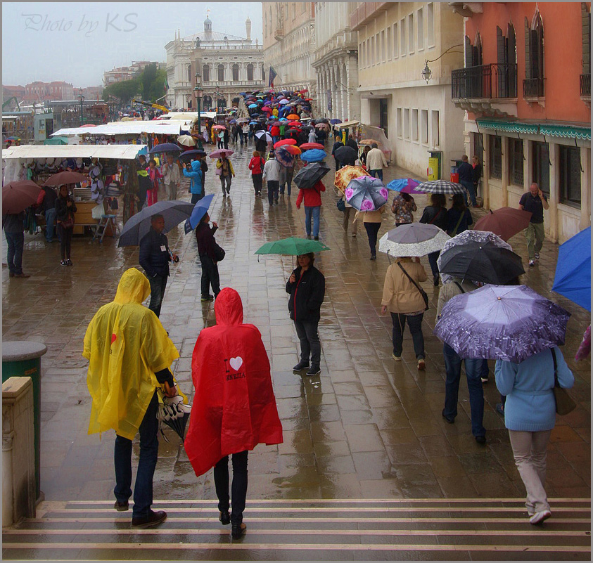 Venezia bei Regen