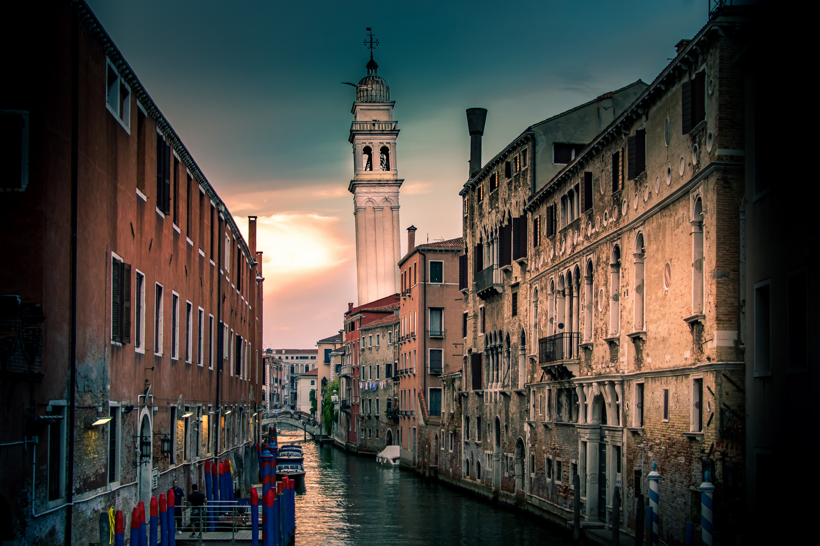 Venezia bei Sonnenuntergang