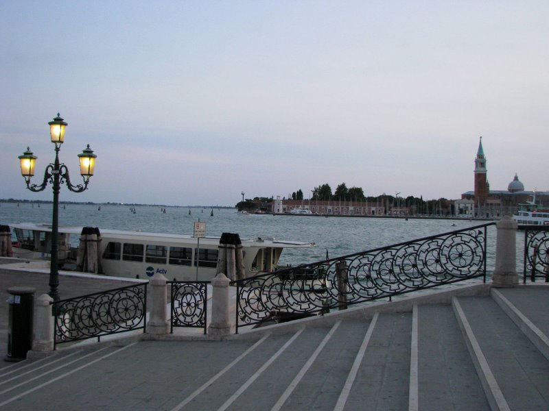 Venezia: Blick Richtung Isola di San Giorgio Maggiore