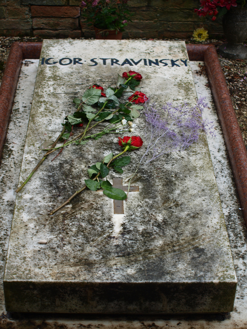 Venezia Cimitero San MIchele Igor Stravinsky