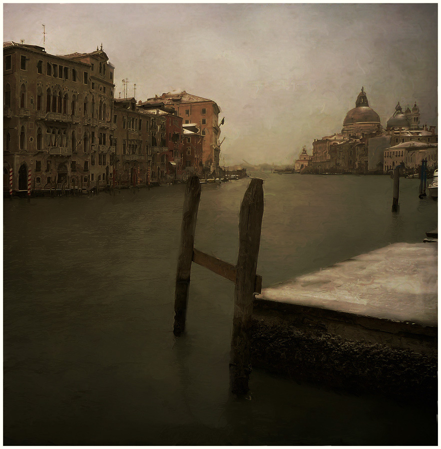 venezia con la neve ( seconda versione )