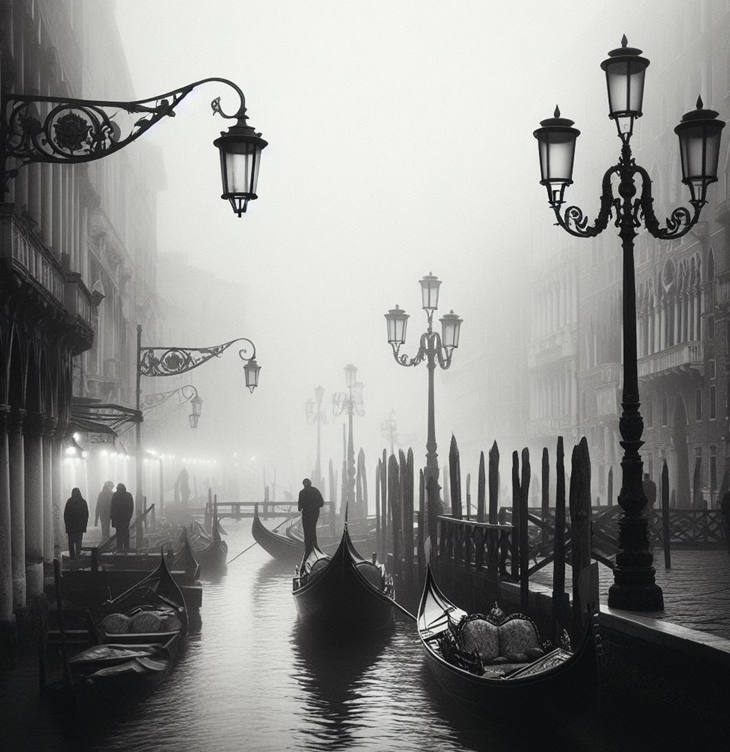 Venezia con nebbia 3