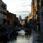 venezia, dopo la pioggia e l'acqua alta