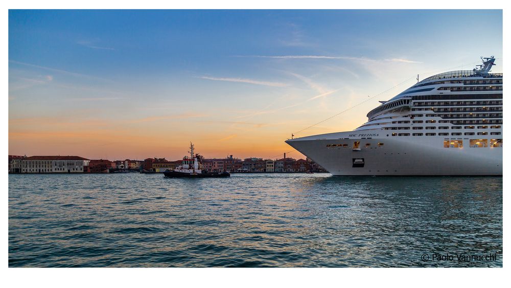 Venezia e le grandi navi....