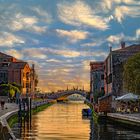 Venezia: Heute abend am Rio Arsenale