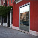 Venezia. Il Canal Grande nella vetrina