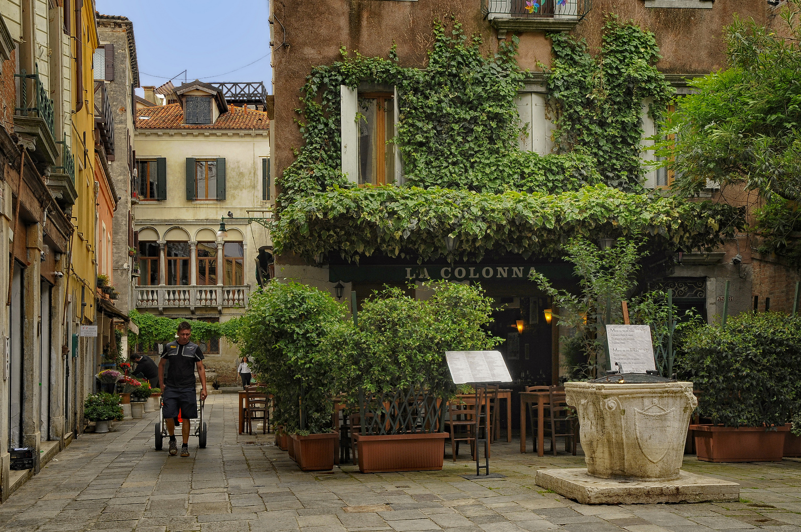 Venezia LA COLLONA - romantisch speisen -