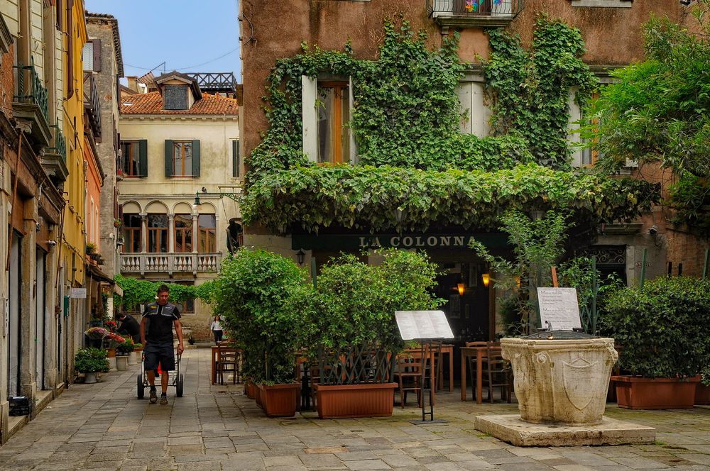 Venezia LA COLLONA - romantisch speisen -