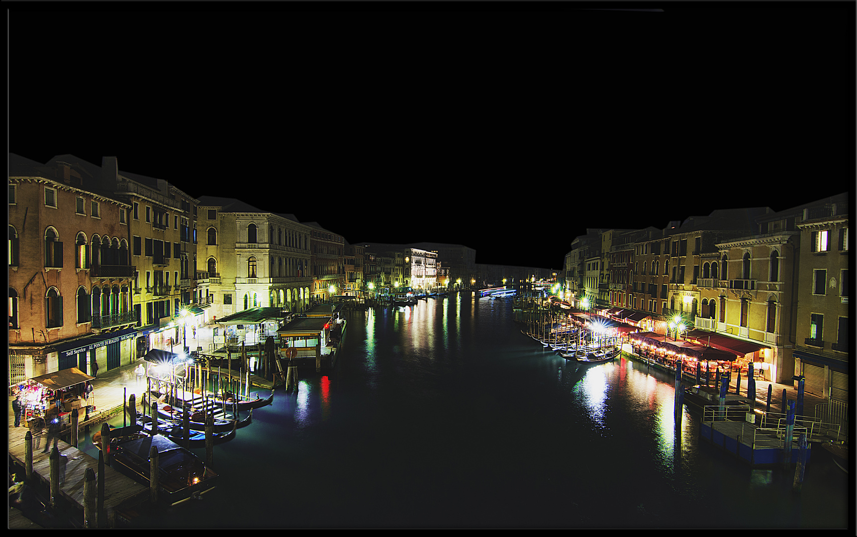 Venezia notturna da Rialto