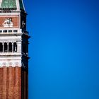 Venezia. Piazza San Marco, il Campanile. Settore verticale.