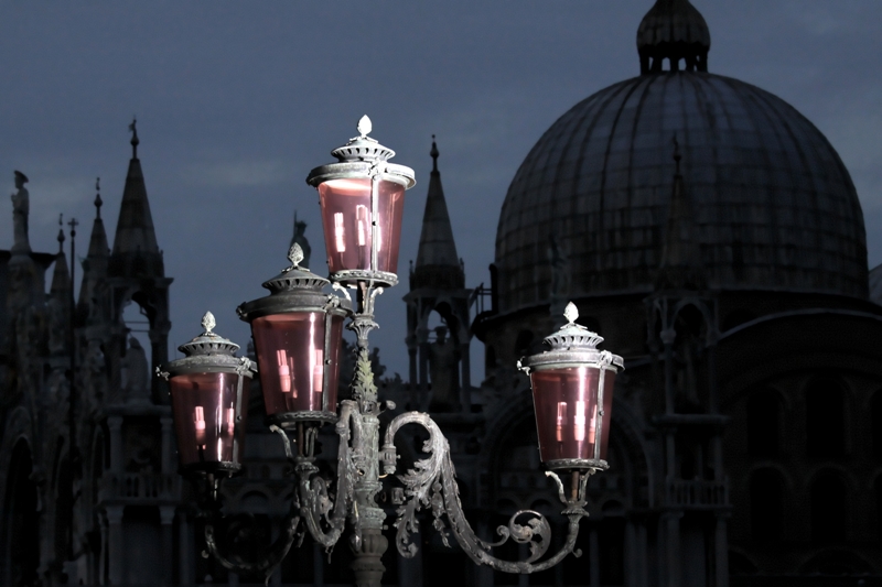 Venezia: Piazzetta San Marco di notte