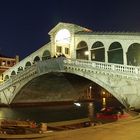 Venezia - Rialtobrücke bei Nacht