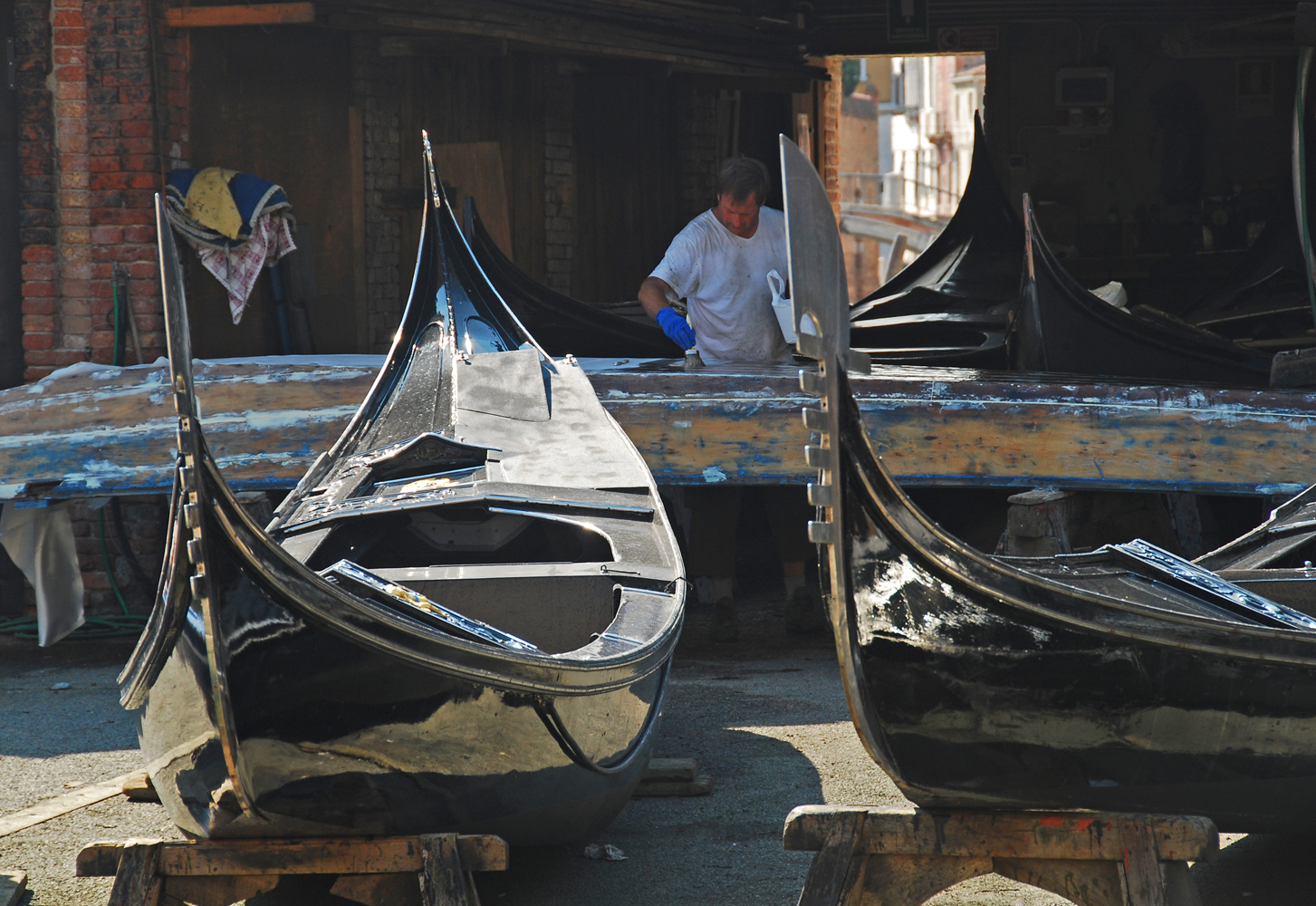 Venezia : Squero ( Gondola workshop...)