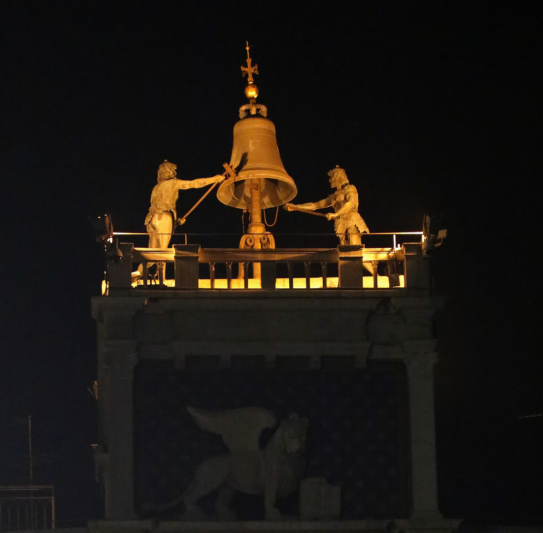 Venezia - Torre dell’Orologio - die "Stundenschläger"