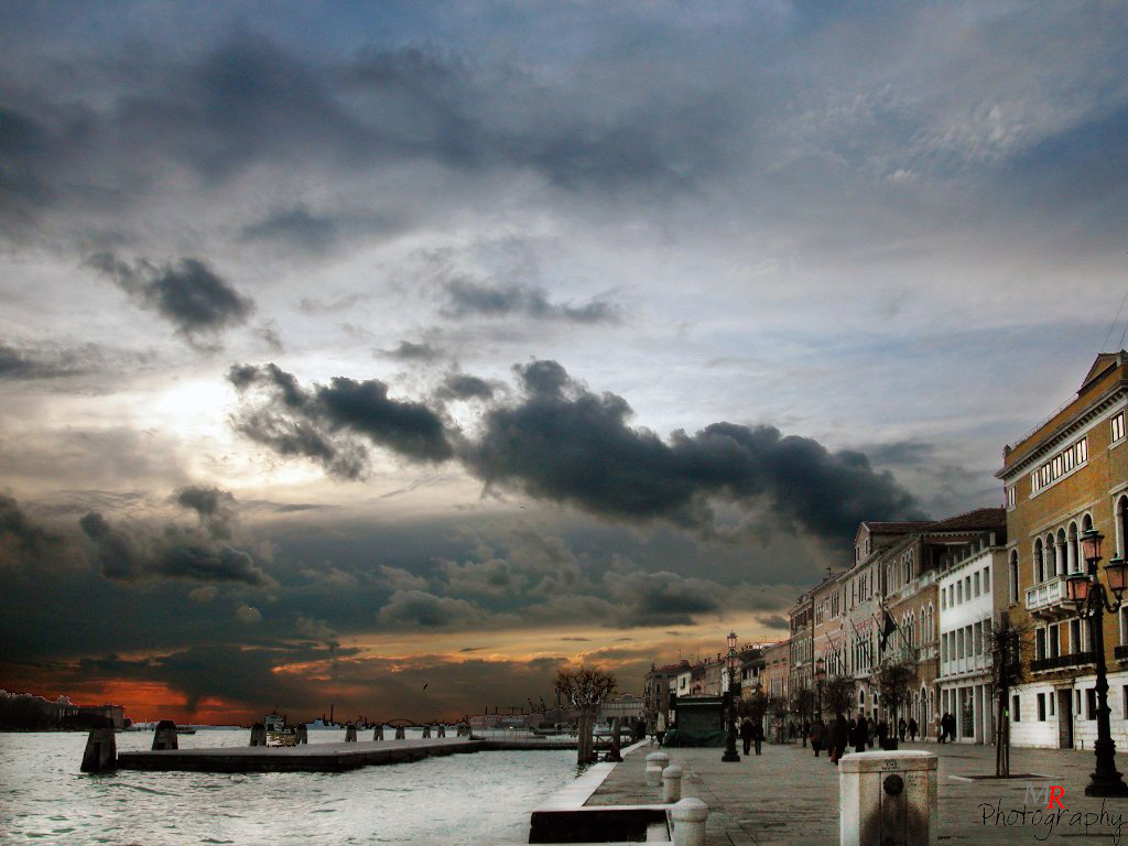 Venezia, tramonto