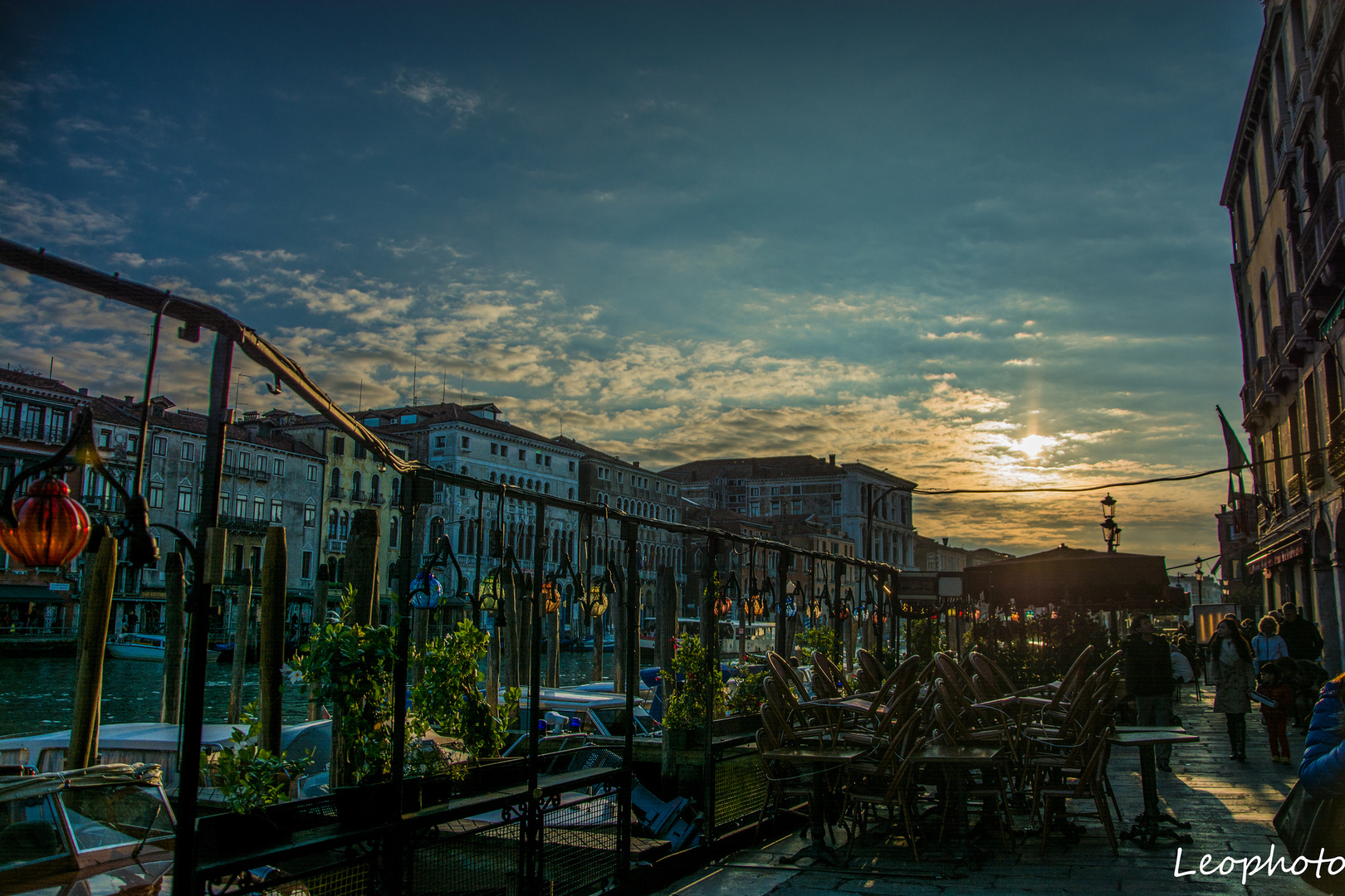 Venezia Vista al tramonto