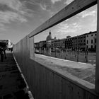 Venezia : Window Wood B/W