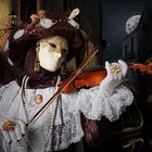Venezianische Geigenspielerin