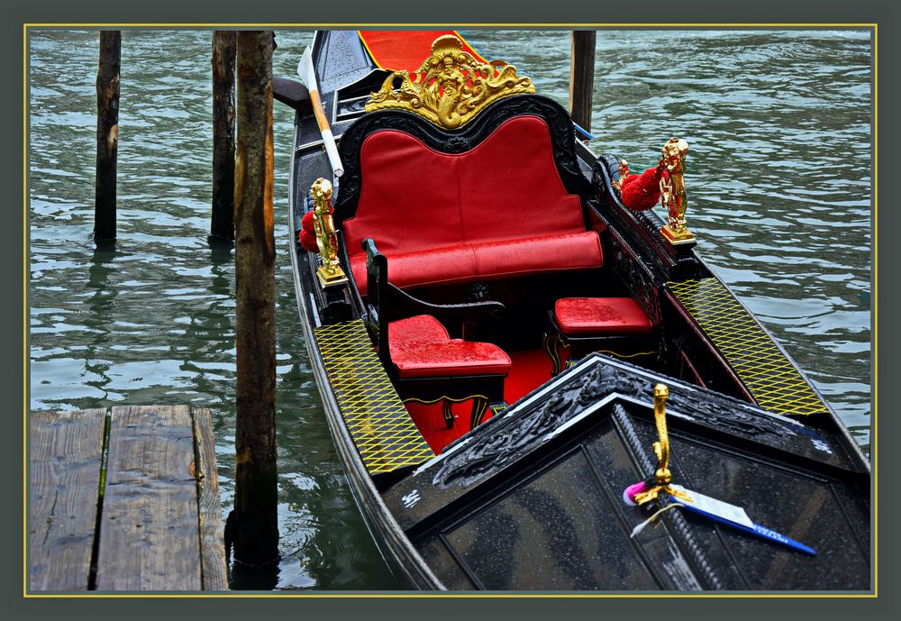 Venezianische Gondel Foto &amp; Bild | italy, world, venezia Bilder auf ...