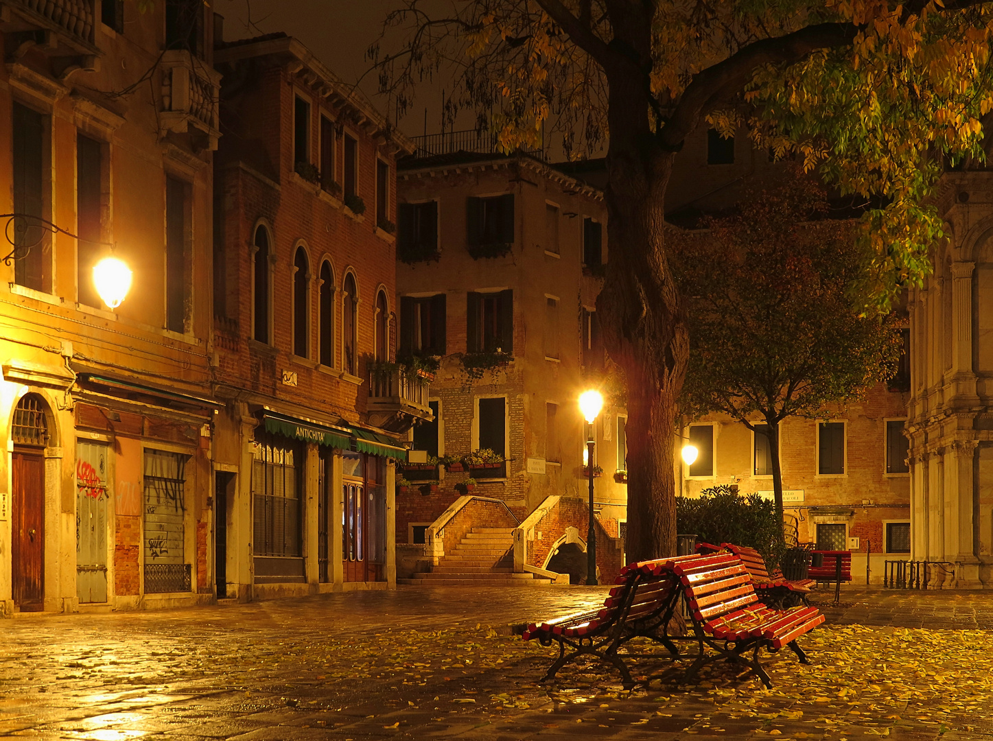 Venezianische Herbstnacht