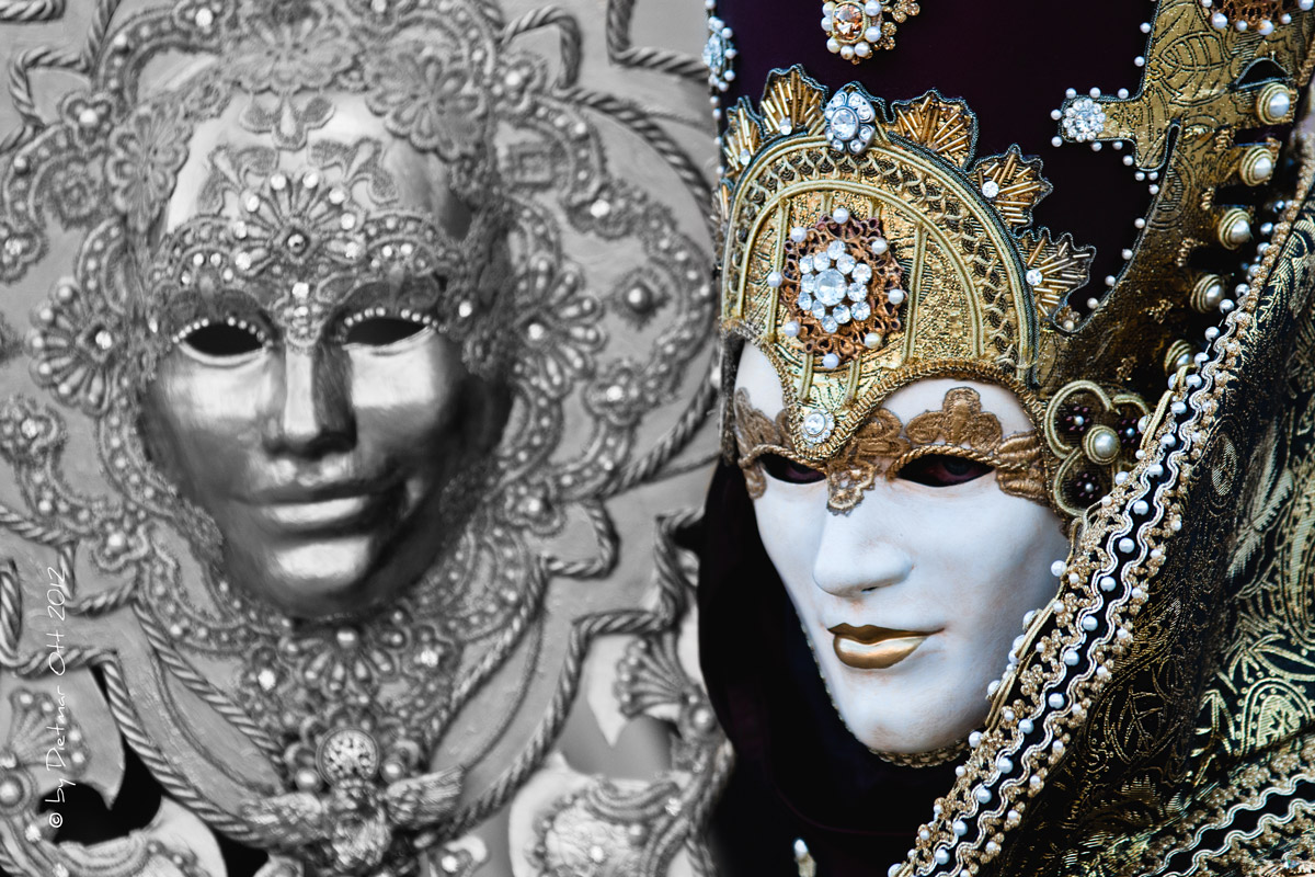 Venezianische Maske 1