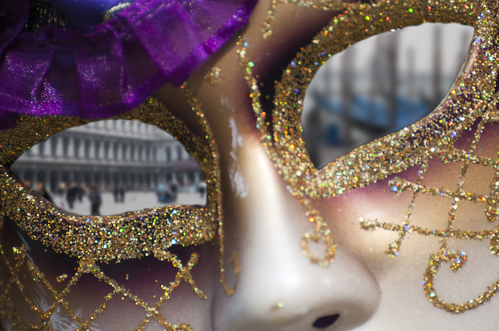 Venezianische Maske