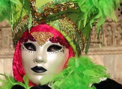 Venezianische Maske