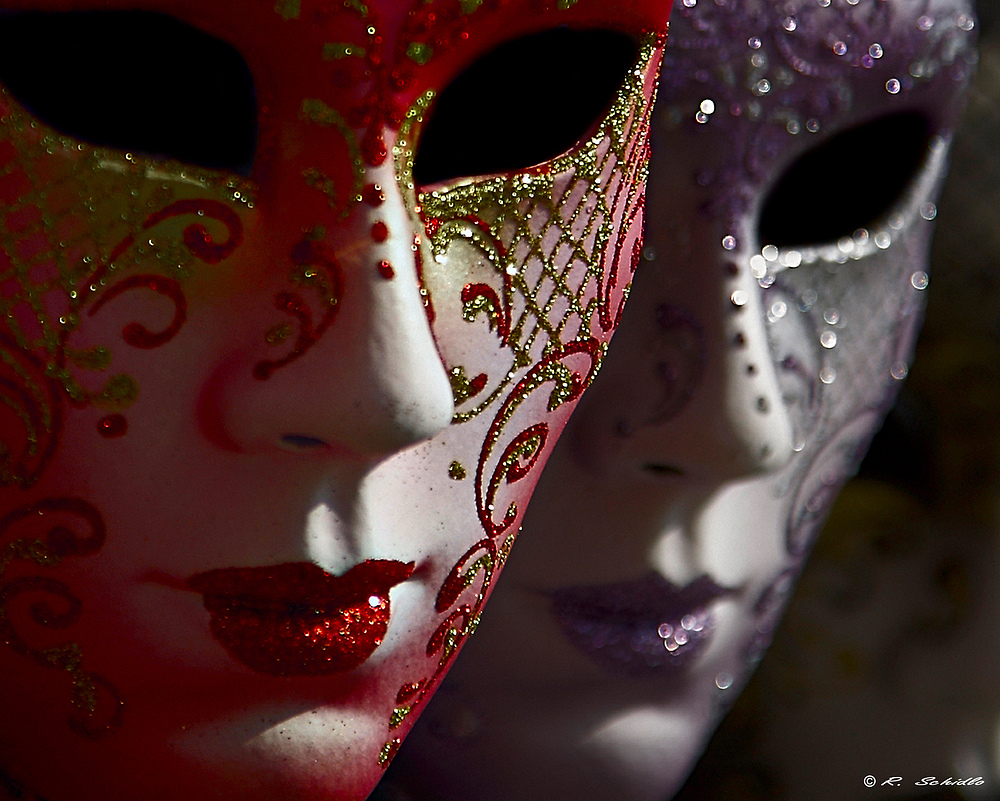 Venezianische Masken