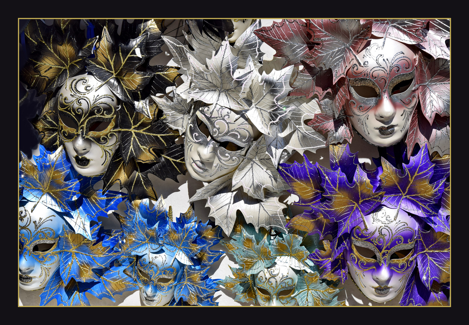 Venezianische Masken