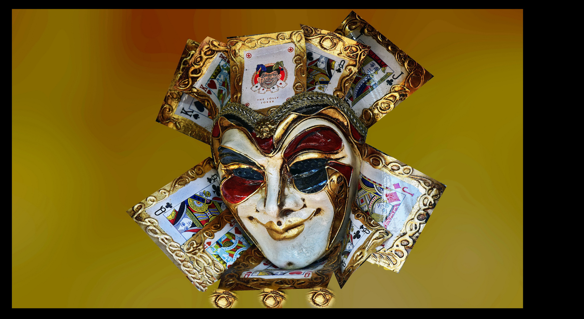 Venezianische Masken