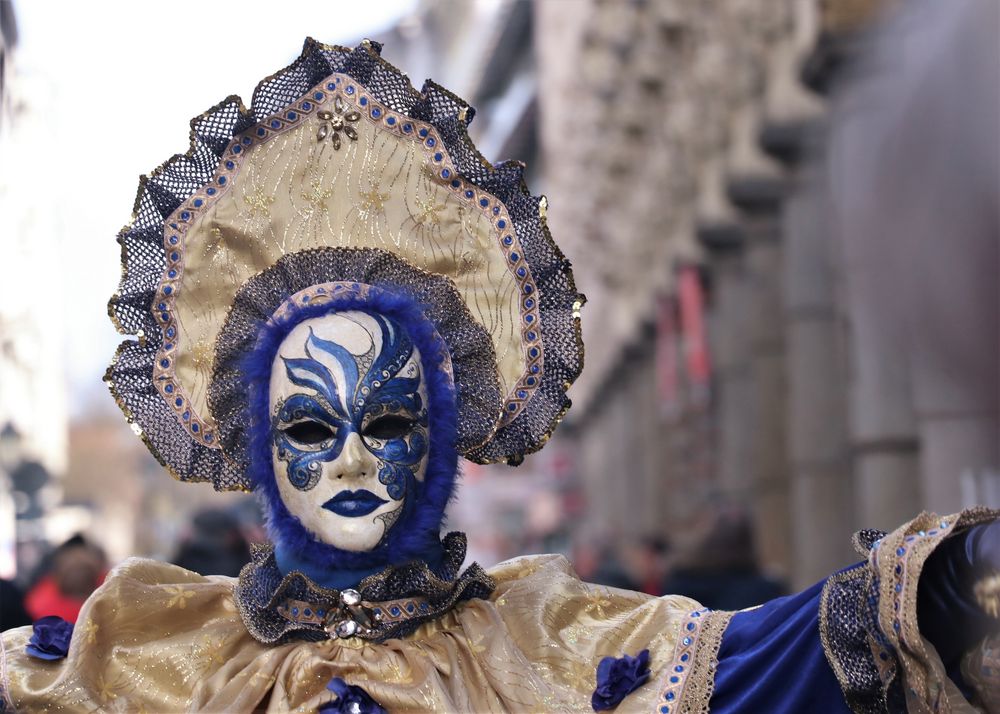 Venezianische Masken in Hamburg