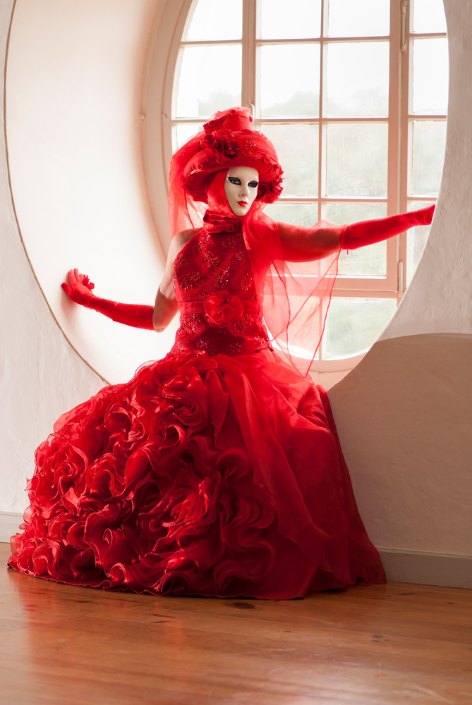 Venezianische Messe Ludwigsburg 2014 - Lady in Red