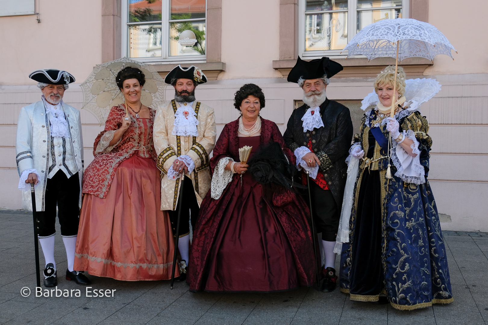 Venezianische Messe Ludwigsburg - Gruppenporträt