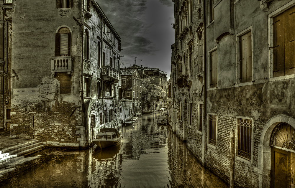 venezianische Wasserwege