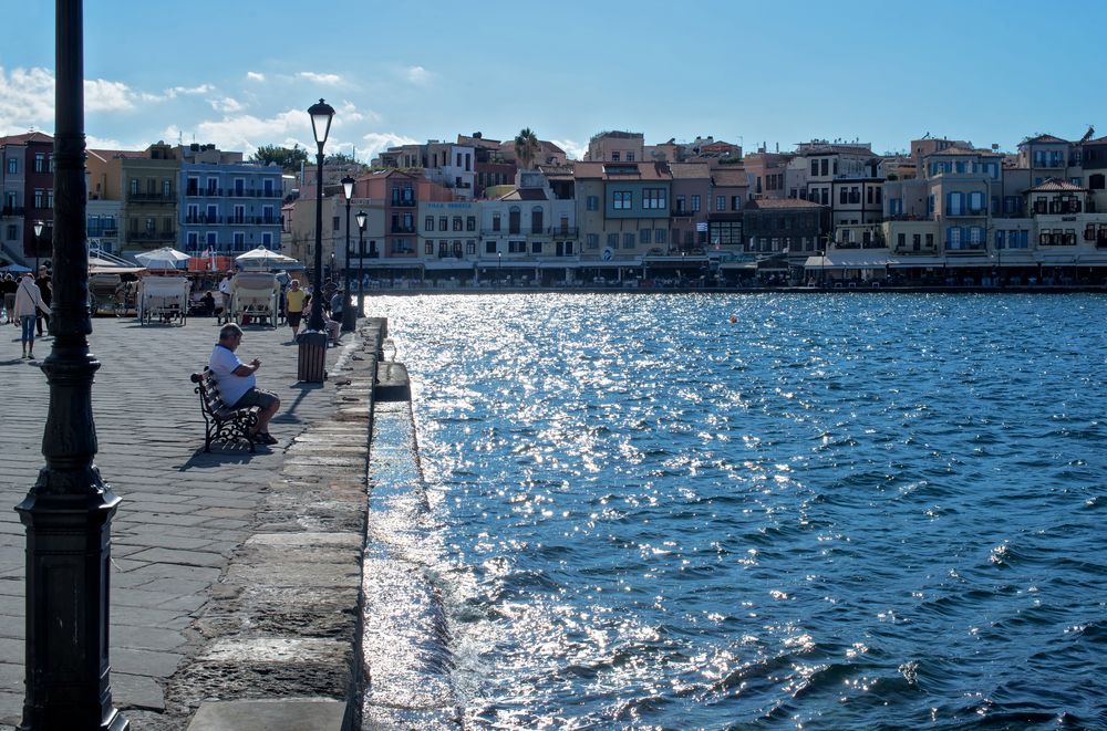 Venezianischer Hafen in Chania, Kreta