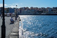 Venezianischer Hafen in Chania, Kreta