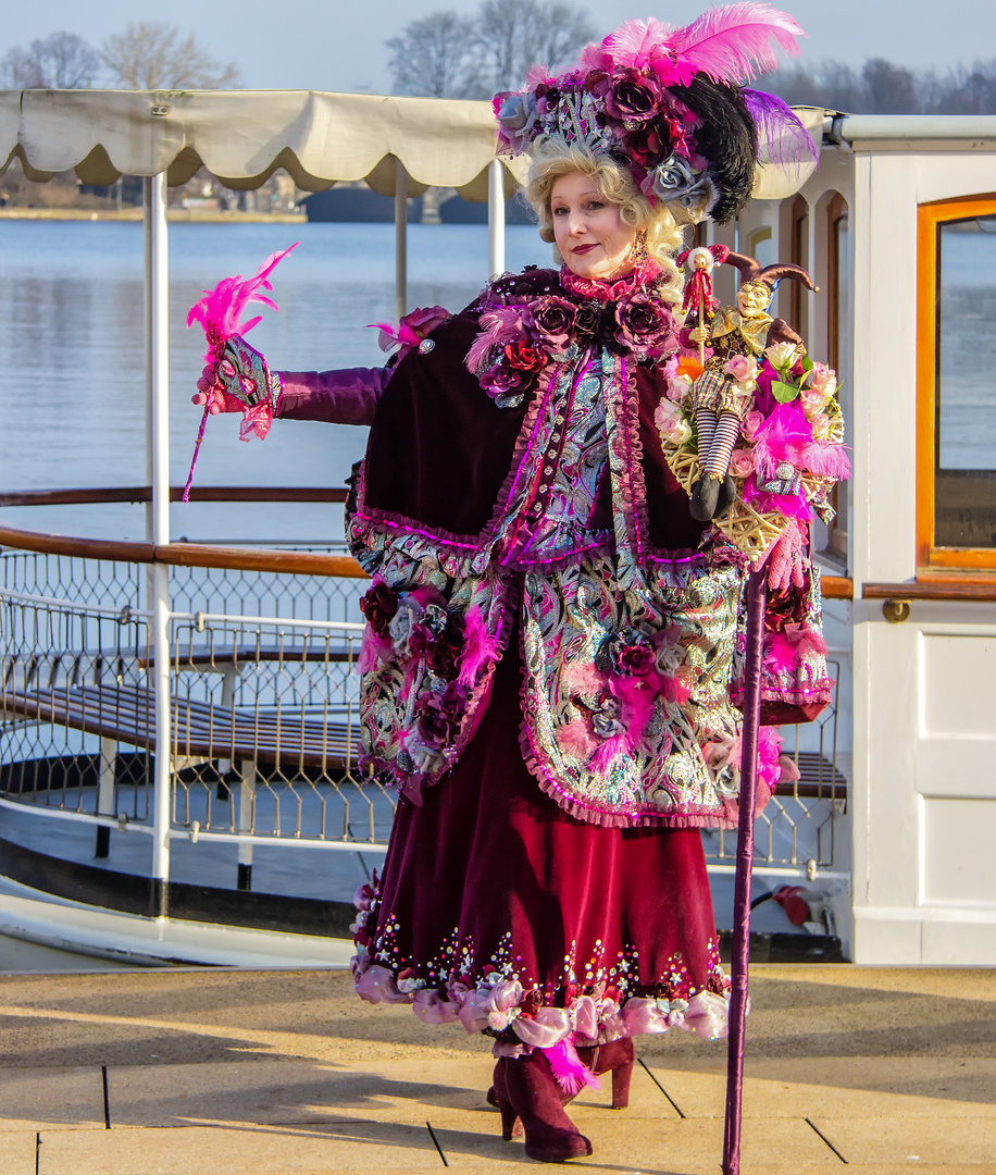 Venezianischer Maskenzauber in Hamburg 2018