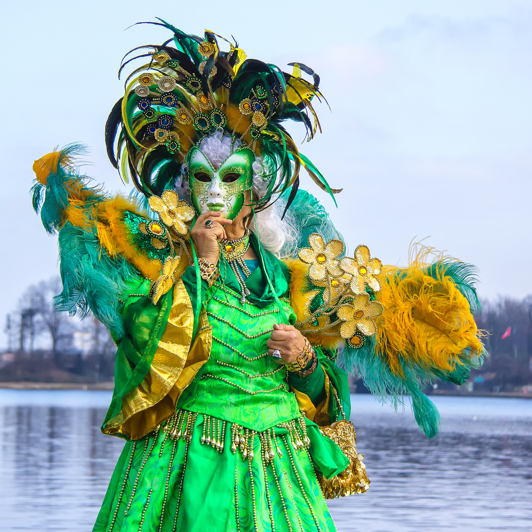 Venezianischer Maskenzauber in Hamburg 2018