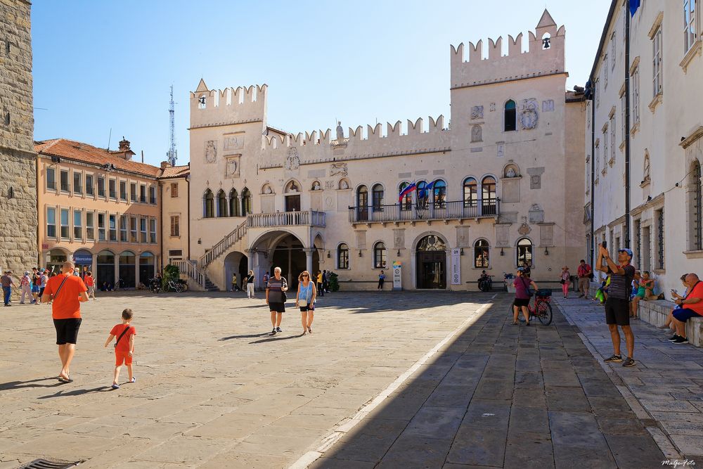 Venezianischer Prätorenpalast in Koper