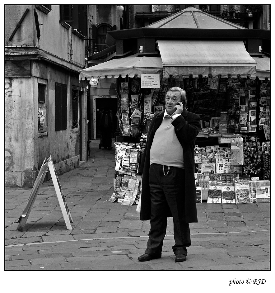 Venezianisches Morgengeschäft ...