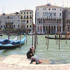 Venezianisches Panorama am Canale Grande