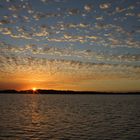 Venezuela 2007, Sonnenuntergang im Orinoco Delta